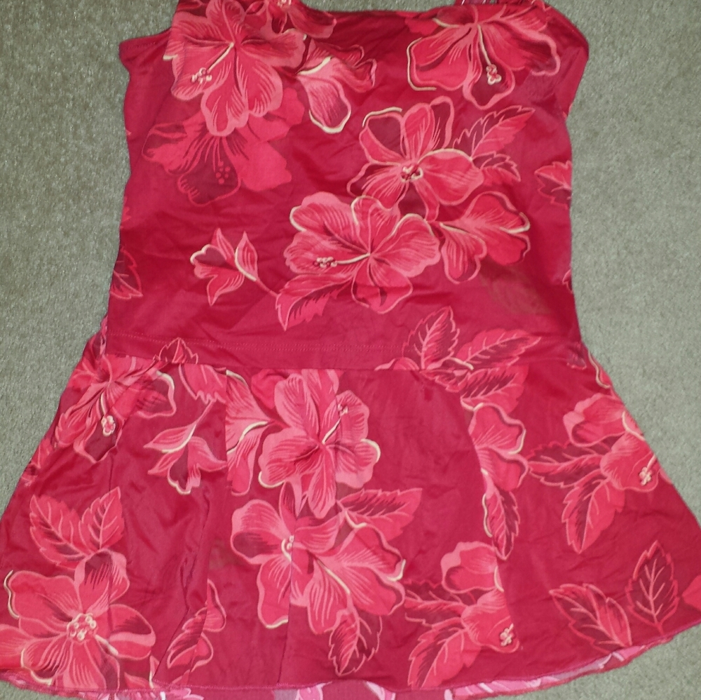 Two piece swimming suit